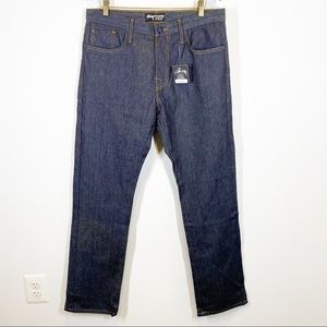 Stussy | Jeans | Nwt Stussy Rough Rugged Mid Town Rigid Jeans Raw